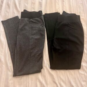 2 Pair Banana Republic Elastic Waist Leggings XS